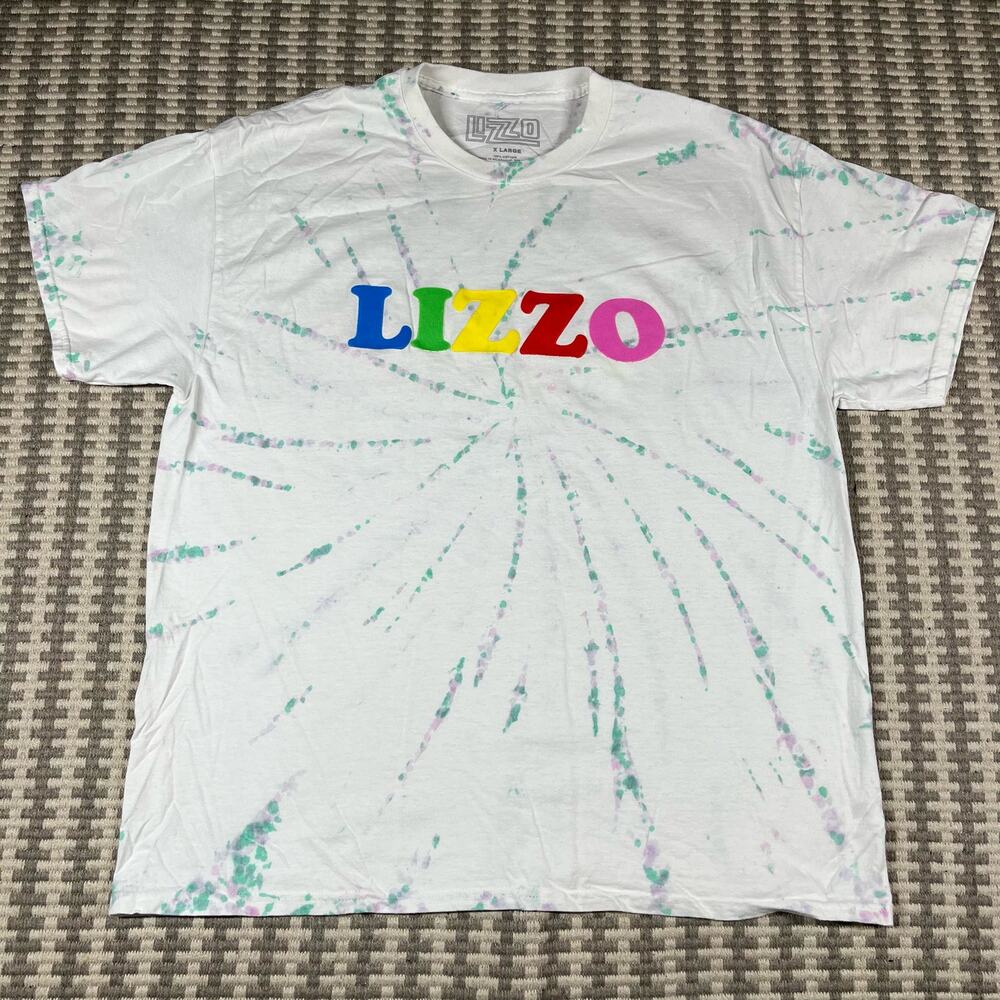 Lizzo Shirt Men’s Sz XL Tie Dye UR Special Puff Graphic Tee Official Merch New